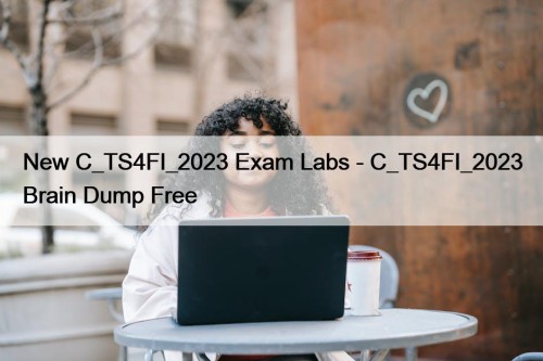 New C_TS4FI_2023 Exam Labs - C_TS4FI_2023 Brain Dump ...